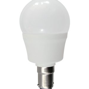 LED 6W Fancy Round Opal B15 3000K - FR29