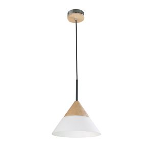 Modern Pendant Blonde Wood - Finn2