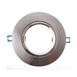 AT9019 170mm Extension Plate For Atom AT9012 LED Downlights Satin Chrome - 10150