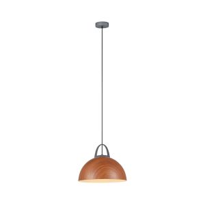 Dome Shape Salem Oak Pendant - Legna4