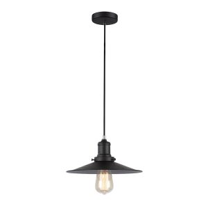 Industrial Small Metal Coolie Black - Piatto2