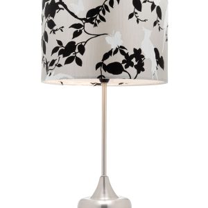 Helena Table Lamp Brushed Chrome - WT1401