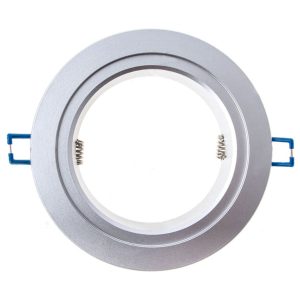 AT9018 140mm Extension Plate For Atom AT9012 LED Downlights Silver - 10119