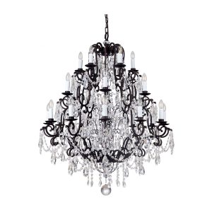 Salzburg 24 Light Crystal Chandelier Bronze - 1000806