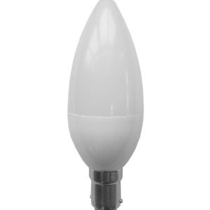 LED 6W Candle Frosted B15 3000K - CAN28