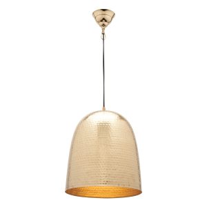 Fabuliv Large Brass Pendant