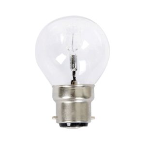 Halogen Fancy Round 18W B22 Clear - CLAHAFR18WBCCL