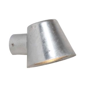 Exterior GU10 Wall Light Galvanised - Skopa1