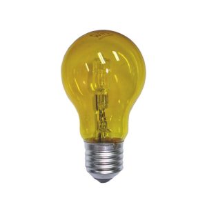 Halogen 28W Dimmable E27 Coloured Globe Yellow - CLAHAGLS28WESY