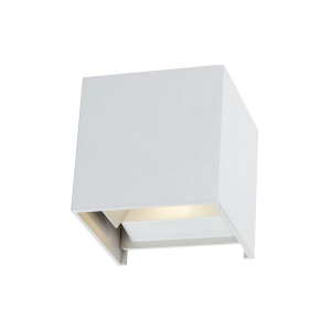 Flip 5 Watt Exterior LED Wall Light White / Cool White - Flip WB-WH