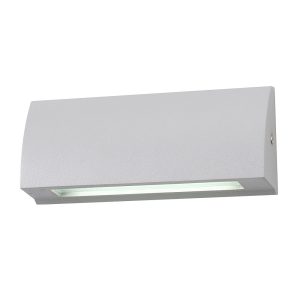 Taso 3.5 Watt 12V LED Surface Mounted Step Light Matt Silver / Cool White - HV3270C-SLV-12V