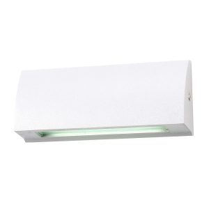 Matt White Surface Mounted 3.5W LED Steplight - 12V LED - HV3270C-WHT-12V