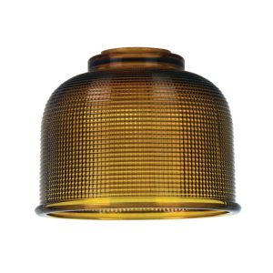 Maison 15 Retro Glass Shade Amber - OL2255/15AM