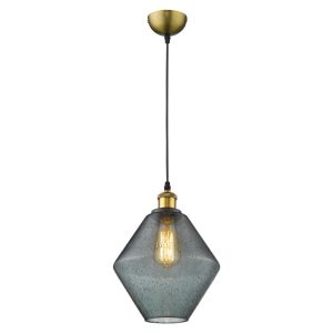 Alice 1 Light Lantern Pendant Smoke - 31302