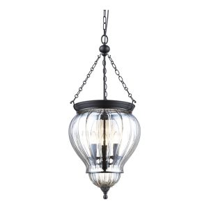 Diana 3 Light Lantern Pendant Clear - 31323