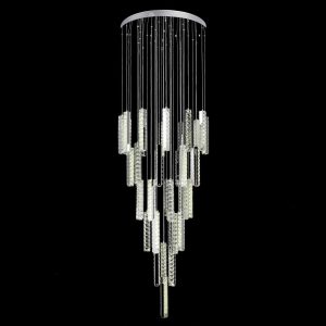 Arctic 160 Watt LED Crystal Pendant Large / White - 35051