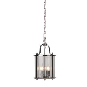 Modern Round Medium Hanging Lantern Chrome - HL-PD3304P