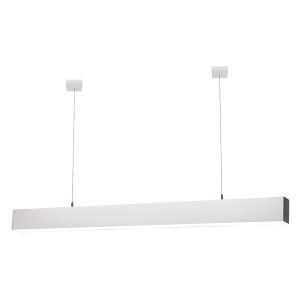 Proline 55 Watt 240V LED 1200x92mm Pendant Aluminium Finish / Warm White - HV6002W