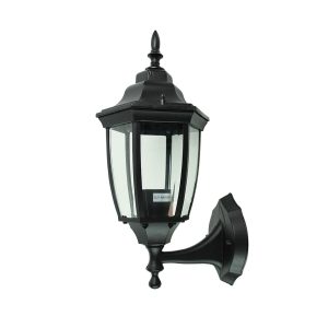 Highgate 1 Light Upward Exterior Wall Light Black - OL7662BK