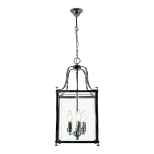 Michigan Medium 3 Light Lantern Chrome - 1000327