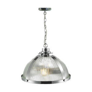 Stockton Large 1 Light Pendant Chrome - 1000472