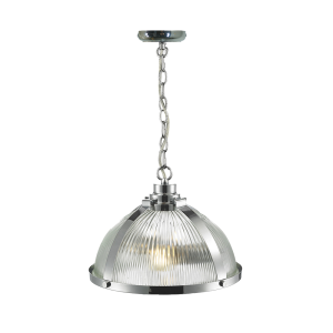 Stockton Medium 1 Light Pendant Chrome - 1000474