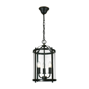 Manor Medium 3 Light Pendant Bronze - 1000583