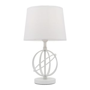 Saturn Table Lamp White - A67111WHT