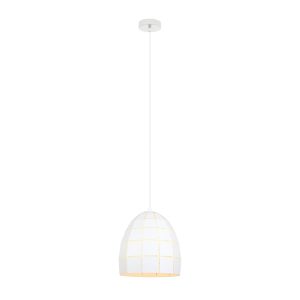 Ellipse Shape Pendant Matt White - Armis4