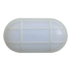 Bulkhead 20W Oval Light 5000K White - Bulk14