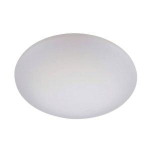 Glim 16 Watt LED Oyster Light Acrylic Satin / Cool White - Glim OY16.260-85