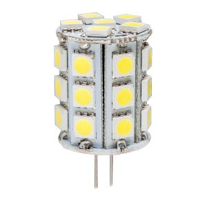 High Output 5W 12V DC G4 Bi Pin LED Globe / Warm White - HV9529-5W