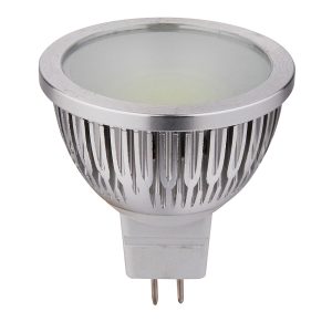 High Output 5W 12V DC MR16 COB LED Globe / Warm White - HV9557W