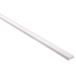 Shallow Square 2 Meter 18x9mm LED Profile Silver - HV9693-1707-2M