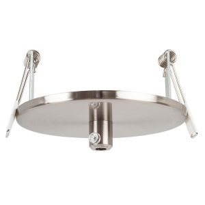 Canopy 90mm Round Recessed Satin Chrome - HV9705-9005-SCH-RND