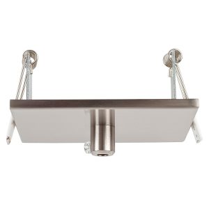 Canopy 90mm Square Recessed Satin Chrome - HV9705-9005-SCH-SQ