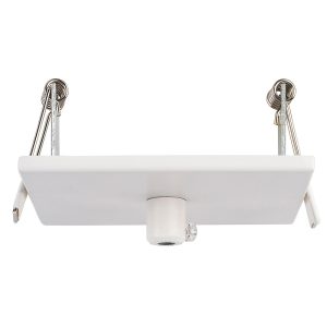 Canopy 90mm Square Recessed White - HV9705-9005-WHT-SQ