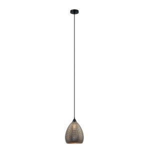 Ellipse Glass Shape Pendant Chrome - Rictus4