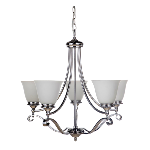 Dallas 5 Light Pendant Chrome - 1000126