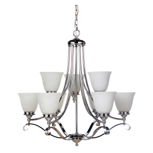 Dallas 9 Light Pendant Chrome - 1000128