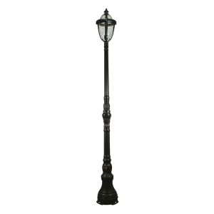 Mayfair Outdoor Domain Post Light Antique Bronze IP44 - 1000150