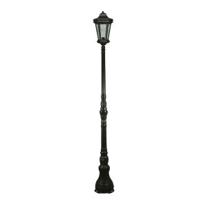 Tilburn Large Outdoor Domain Post Light Antique Bronze IP44 - 1000157