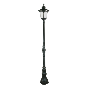 Waterford Large Outdoor Domain Post Light Antique Black IP44 - 1000158