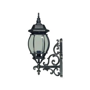 Flinders Small Outdoor Wall Light Antique Black IP12 - 1000211