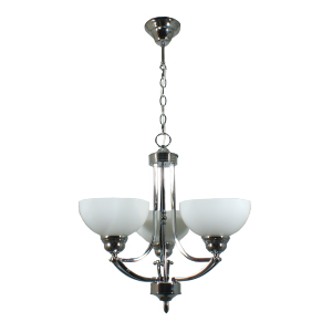 Houston 3 Light Pendant Chrome - 1000249