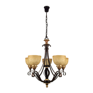 Manhattan 5 Light Pendant Bronze - 1000304