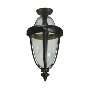 Mayfair Under Eave Light Antique Bronze IP44 - 1000316