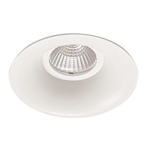 MDL-611 12 Watt Dimmable Fixed LED Downlight White / Cool White - MDL-611-WH + MDL-16D-850