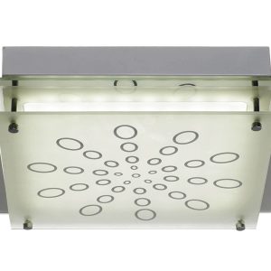 Azaro 20 Watt LED Flush Mount Light Chrome / Cool White - AZARO OYSQ-850