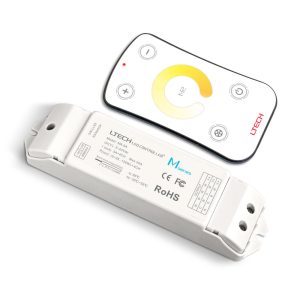 Colour Temp (CT) LED Strip Remote Controller and Receiver - HV9102-M2+M4-5A